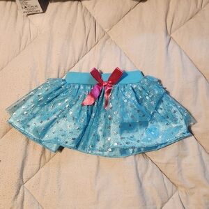 Blue tulle & glitter skirt